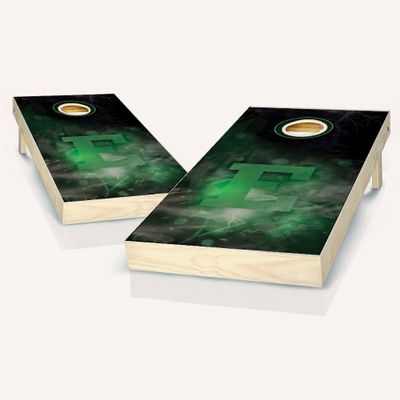 Skip's Garage Eastern Michigan Smoke Cornhole Set - NO Accessories