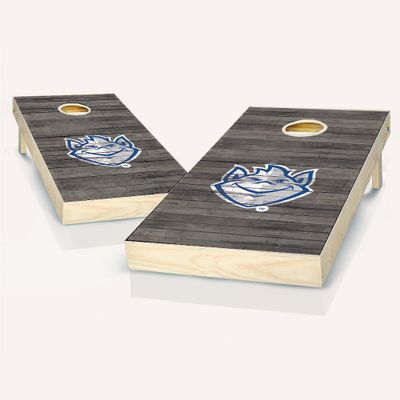 Skip's Garage St Louis Distressed Cornhole Set - Include Board Hole Lights
