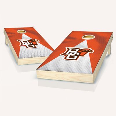 Skip's Garage Bowling Green Themed Jersey Cornhole Set - Include Case + Hole Lights + Score