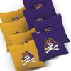 Skip's Garage East Carolina Smoke Cornhole Set - Include Board Hole Lights view 3