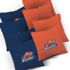 Skip's Garage Bucknell Themed Smoke Cornhole Set - Include Case + Hole + Edge + Score view 3