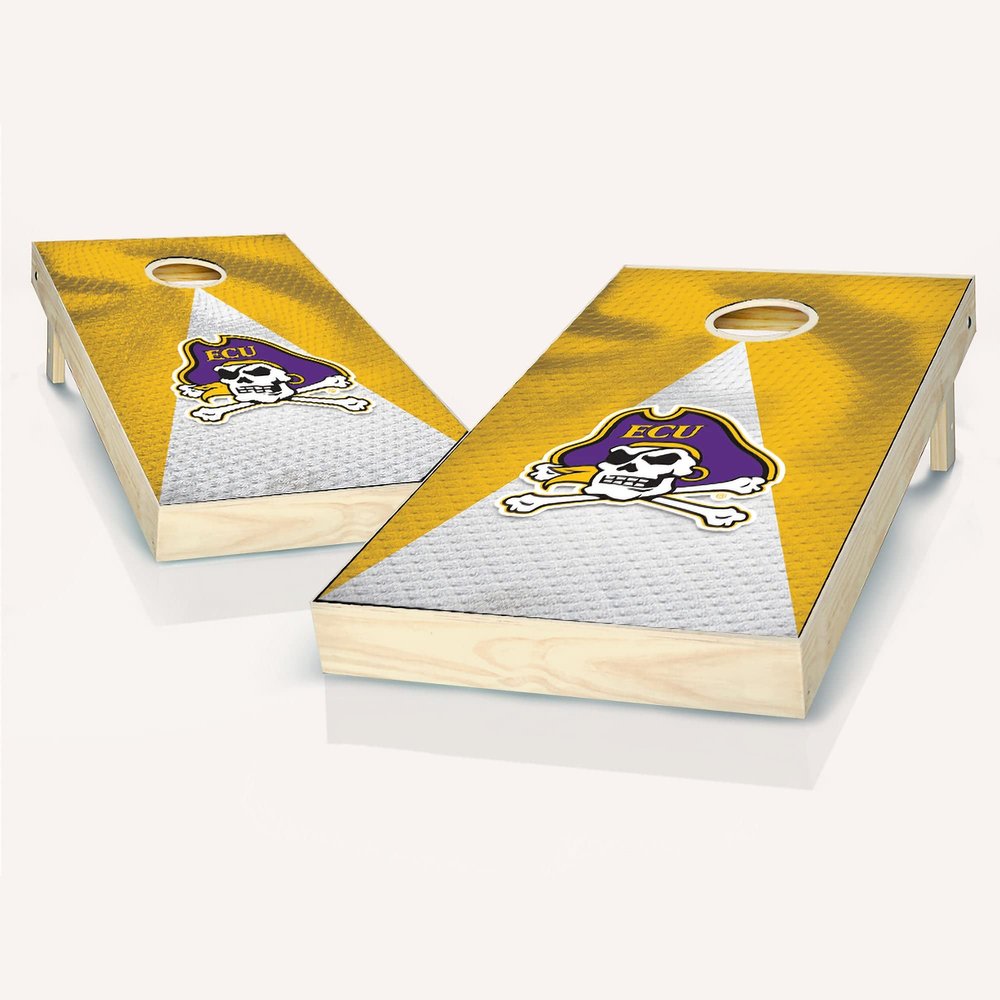 Skip's Garage East Carolina Jersey Cornhole Set - NO Accessories