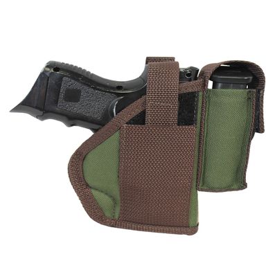 New Barsony Woodland Green OWB Holster w/Magazine Pouch (RI GI Standard MS 4.25in, Right)