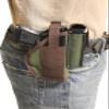 New Barsony Woodland Green OWB Holster w/Magazine Pouch (RI GI Standard MS 4.25in, Right) view 2