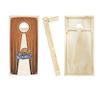 Skip's Garage Bucknell Themed Pyramid Cornhole Set - Include Case + Edge Lights + Score view 2