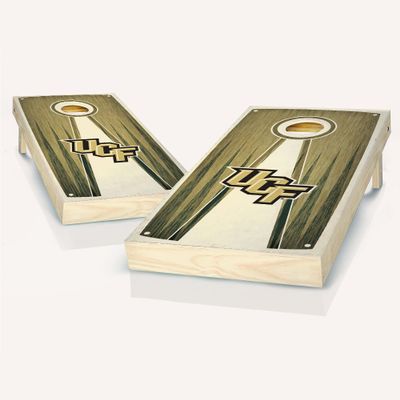Skip's Garage Central Florida Pyramid Cornhole Set - Include Case + Hole Lights
