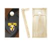 Skip's Garage Valpo Swoosh Cornhole Set - Include Hole Lights + Score Tower view 2