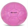 Barocity Women's Soccer Ball, Pink, Size 5, Rainbow Hex Pattern, Durable, Soft, Great Bounce, Perfect for Practice and Games
