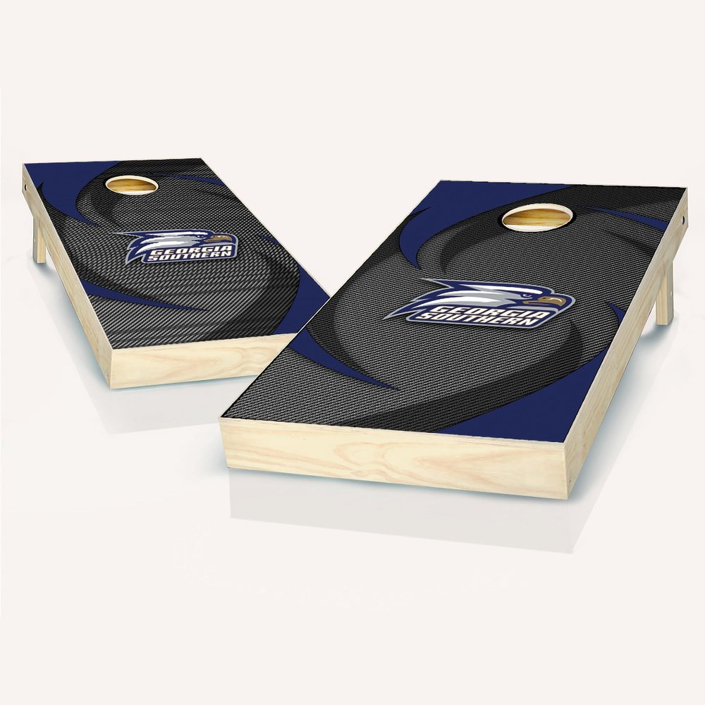 Skip's Garage Georgia Swoosh Cornhole Set - Include Score Tower