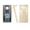 San Jose Stained Striped Cornhole Set - Include Case + Hole + Edge + Score view 2