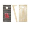 Skip's Garage Houston Distressed Cornhole Set - Include Board Hole Lights view 2