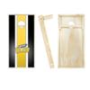 Toledo Stripe Cornhole Set - Include Edge Lights + Score Tower view 2