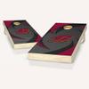 Skip's Garage Central Michigan Swoosh Cornhole Set - Include Team Logo Carry Case view 1