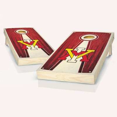 VMI Stained Pyramid Cornhole Set - Include Case + Hole + Edge + Score