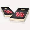 Skip's Garage Houston Slanted Cornhole Set - Include Case + Score Tower view 1