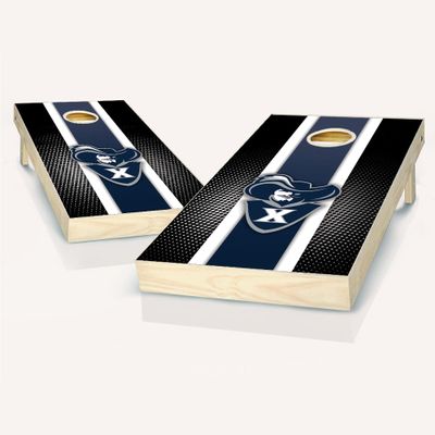 Xavier Striped Cornhole Set - Include Case + Hole Lights