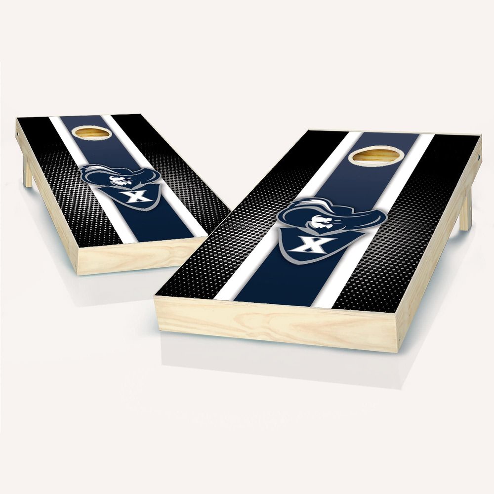 Xavier Striped Cornhole Set - Include Case + Hole Lights