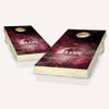 Skip's Garage Elon Smoke Cornhole Set - Include Hole Lights + Score Tower view 1