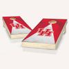 Skip's Garage Houston Jersey Cornhole Set - Include Case + Score Tower view 1