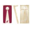 Eastern Kentucky Stained Pyramid Cornhole Set - Include Hole + Edge Lights view 2
