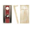 Northern Illinois Stained Stripe Cornhole Set - Include Score Tower view 2