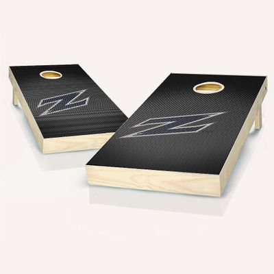 Skip's Garage Akron Slanted Cornhole Set - Include Hole Lights + Score Tower