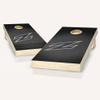 Skip's Garage Akron Slanted Cornhole Set - Include Hole Lights + Score Tower view 1