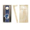 Seton Hall Stained Stripe Cornhole Set - Include Case + Edge Lights view 2