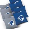 Seton Hall Stained Stripe Cornhole Set - Include Case + Edge Lights view 3