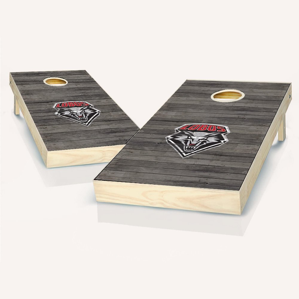 Skip's Garage New Mexico Distressed Cornhole Set - Include Case + Hole + Edge + Score