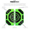 QuikStryke Power Stack Rebreakable Board for Martial Arts, MMA, Taekwondo, Karate - Green (Intermediate) view 3