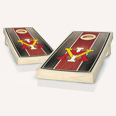 VMI Stained Stripe Cornhole Set - Include Hole + Edge Lights + Score