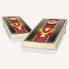 VMI Stained Stripe Cornhole Set - Include Hole + Edge Lights + Score view 1