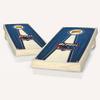 Skip's Garage DePaul Pyramid Cornhole Set - NO Accessories view 1