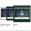 Baylor Bears - 2021 NCAA Men's Basketball National Champions - 44x18-inch Double Mat, Deluxe Framed Picture by Blakeway Panoramas view 2