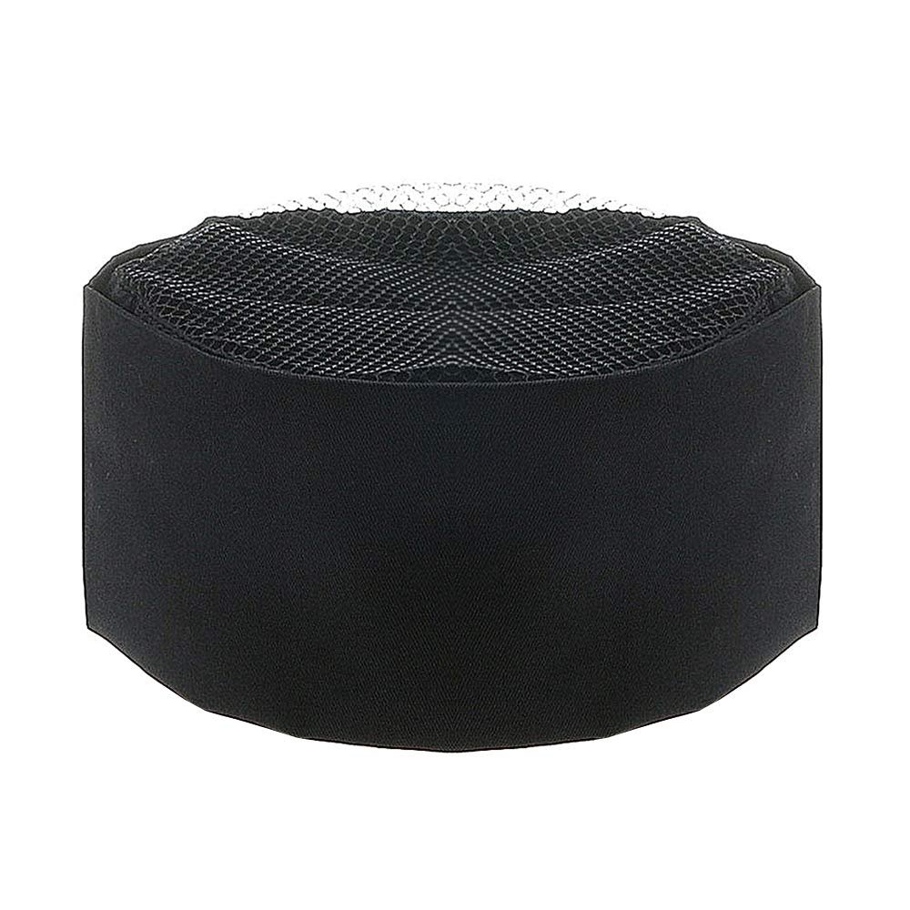 TopTie Mesh Top Chef Hat, Sushi Restaurant Work Cap, Kitchen Cooking Food Service Waiter Skull Cap-Black