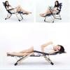 TECHTONGDA Portable Folding Bed Camping Chair Office Folding Recliner Outdoor Folding Sling Chair view 4