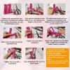LIUHUO Ice Skate Guards Soakers Towel Gift Set Skating Guards and Soft Blade Walking Covers Figure Skating view 4