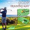 TABANA Golf Training Mat, Swing Detection Batting, Mini Golf Practice Training Aid Rug, Analysis & Correct Swing Path, Portable Golf Hitting Mat for Indoor & Outdoor, Home/Office view 2