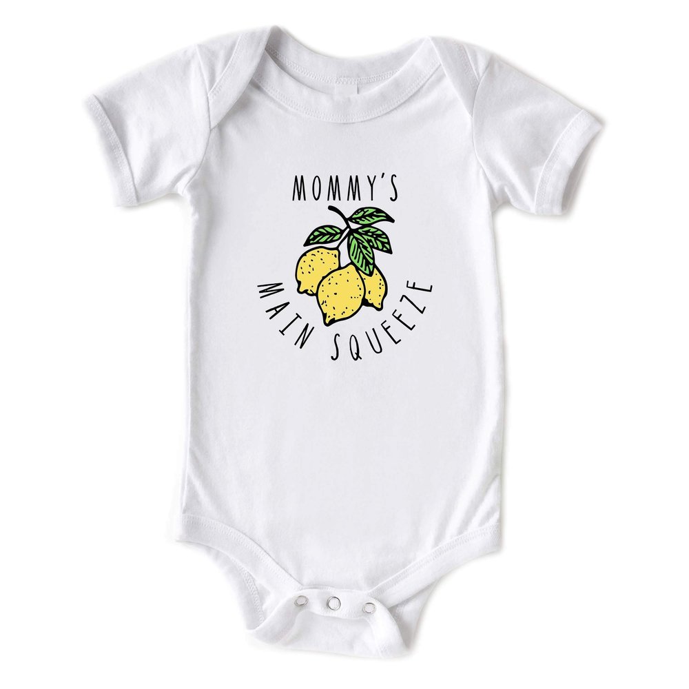 Little Spunkies Mommy's Main Squeeze Cute Mothers Day Baby Bodysuit