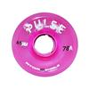 Atom Skates Quad Roller Wheels/Outdoor/Hardness 78A / Pink Pulse / 1 Pack - 4 Wheels view 1