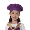 TopTie Chef Hat for Kid & Adult, Cotton Elastic Adjustable Kitchen Cooking Baking Hat-Purple-M view 2