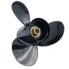 Aluminum 3 Blades Propeller with 10 Spline Tooth for Mercury Outboard 9.9-25HP (10 3/8(Dia) X14(Pitch)) view 1