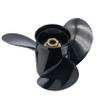 Aluminum 3 Blades Propeller with 10 Spline Tooth for Mercury Outboard 9.9-25HP (10 3/8(Dia) X14(Pitch)) view 4