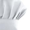 TopTie Custom Print Chef Hat for Kids & Adults, Cotton Elastic Adjustable Kitchen Cooking Baking Hat-White-M view 4