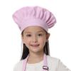 TopTie Chef Hat for Kid & Adult, Cotton Elastic Adjustable Kitchen Cooking Baking Hat-Light Pink-M view 2