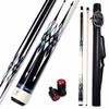 Collapsar CXL200 Pool Cue with 1X1 Hard Case,Low Deflection Shaft 13mm Black Tip Billiard Ques Sticks,58" 2-Pieces 19 oz Professional Pool Stick Set view 1