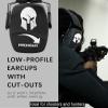 PROHEAR 016 Ear Protection Safety Earmuffs for Shooting, NRR 26dB Noise Reduction Slim Passive Hearing Protector with Low-Profile Earcups, Compact Foldable Headset for Gun Range, Hunting (Sparta) view 3