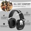 PROHEAR 016 Ear Protection Safety Earmuffs for Shooting, NRR 26dB Noise Reduction Slim Passive Hearing Protector with Low-Profile Earcups, Compact Foldable Headset for Gun Range, Hunting (Sparta) view 4