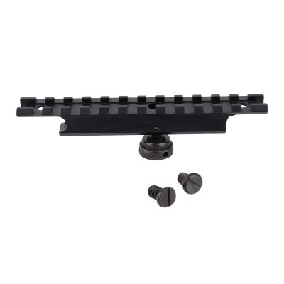 ToopMount Picatinny Rail Mount 20mm Scope Base Rail 12 Slots Scope Mount Aluminum Picatinny Rail Set for Outdoor Sport